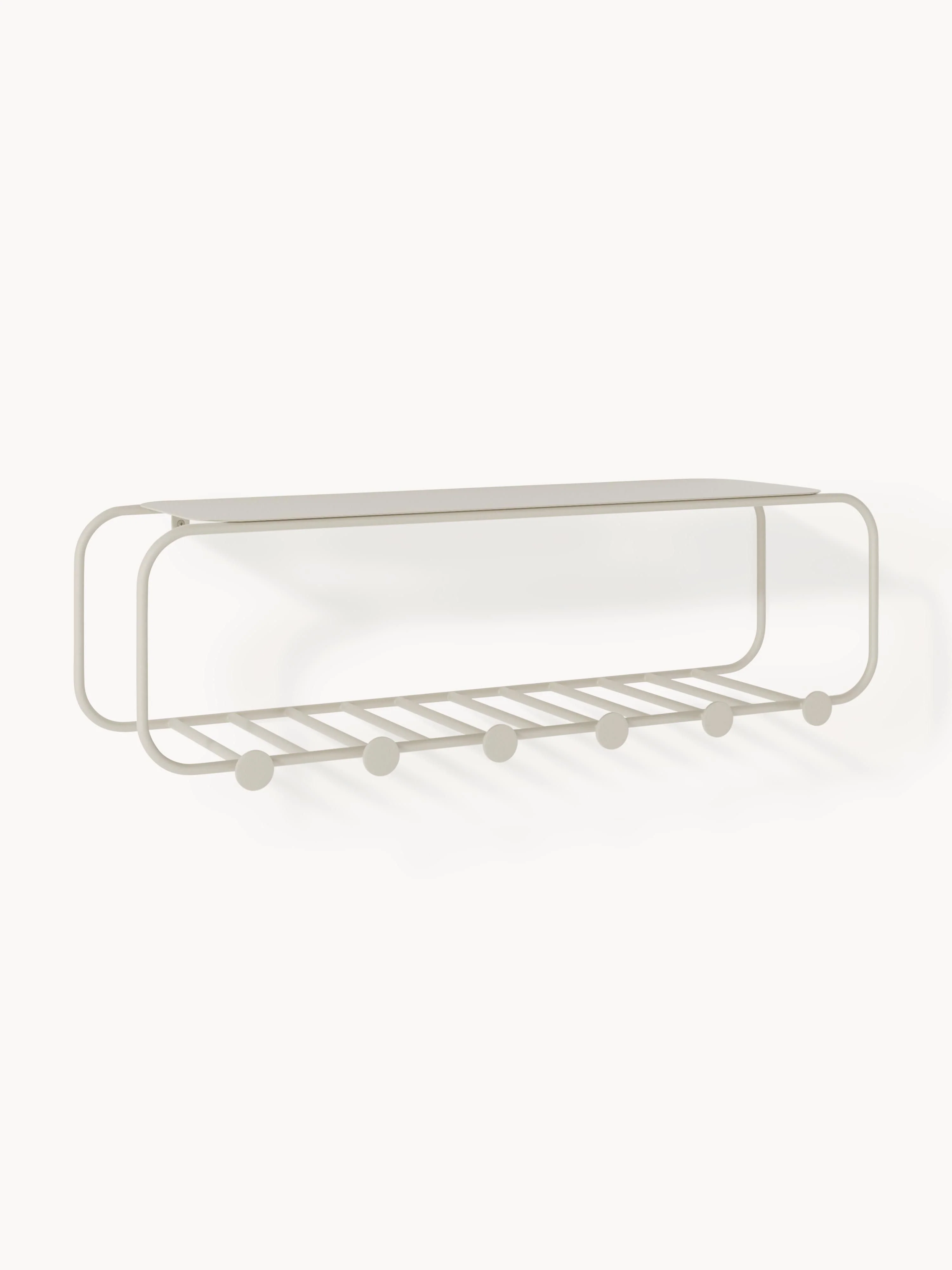 Wandgarderobe Nash aus Metall