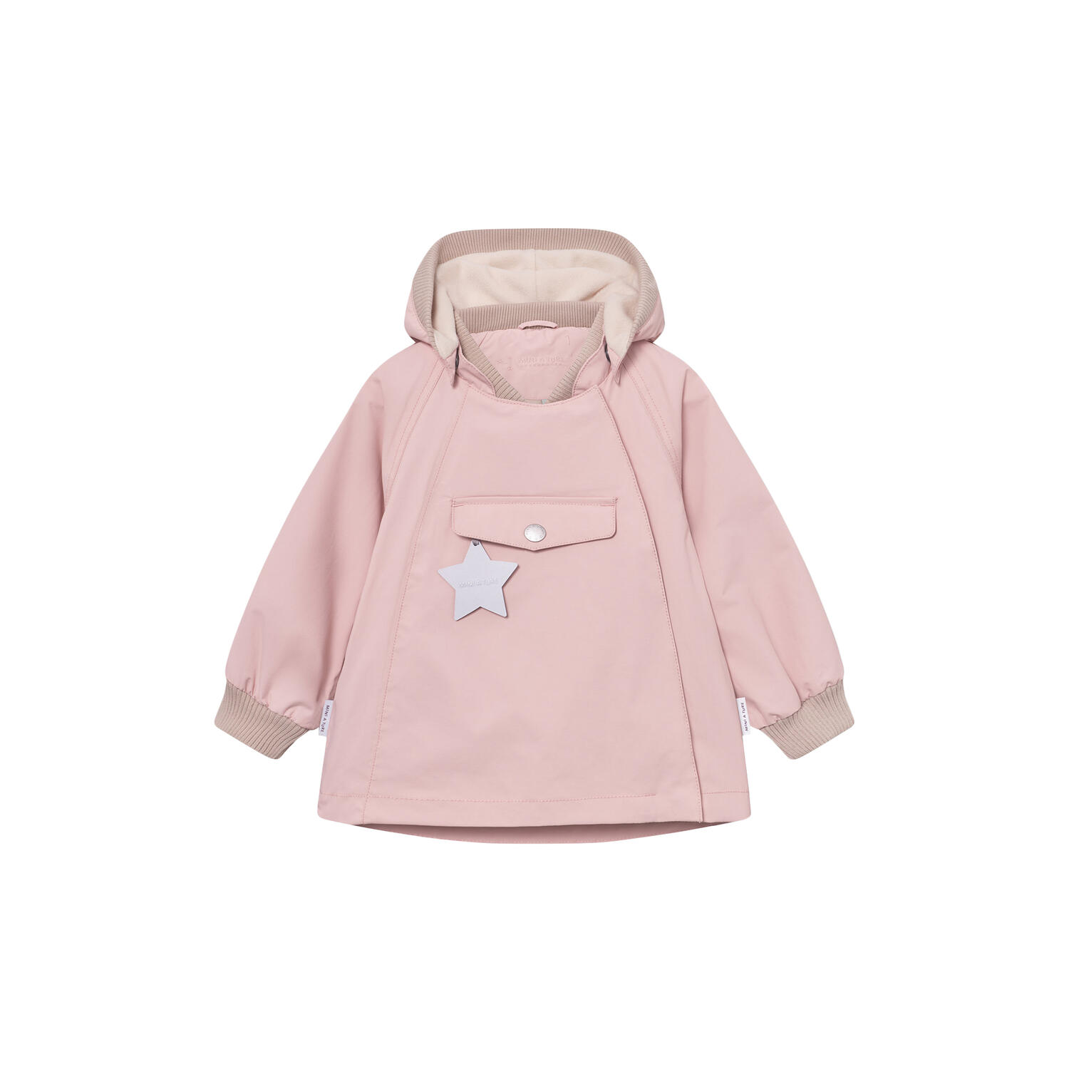 MATWAI Fleece Lined Jacket, rose smoke