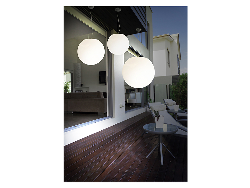Lampa wisząca Cumulus M 45 cm biała