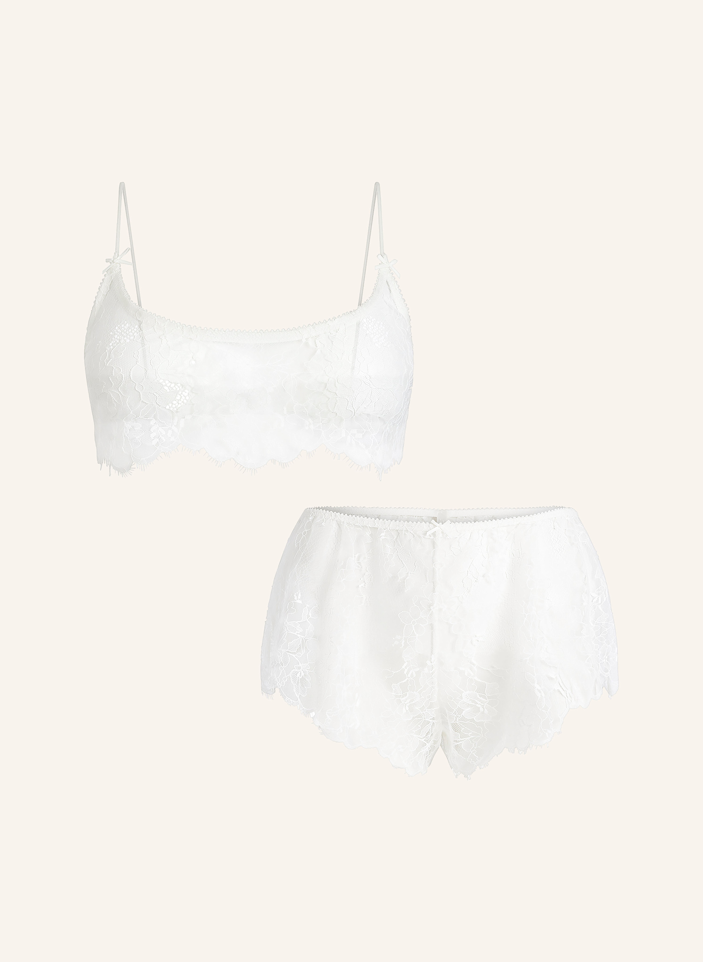 SKIMS Set ULTRA FINE: Bustier und Panty