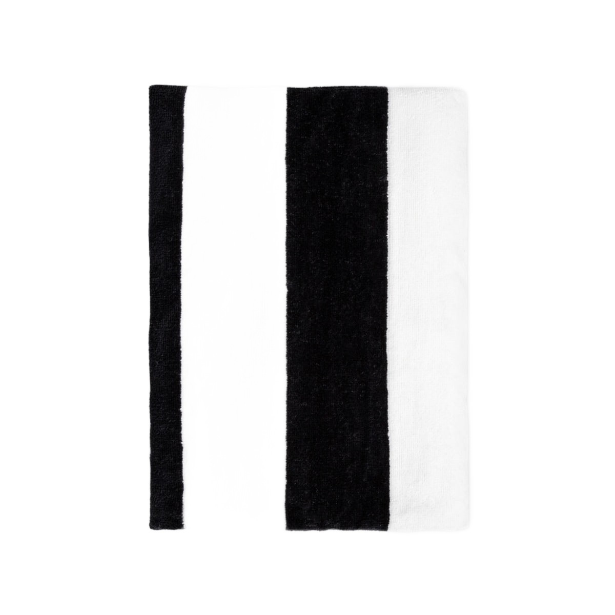 Ręcznik LAWENA w czarno-białe pasy 70x130 cm HOMLA