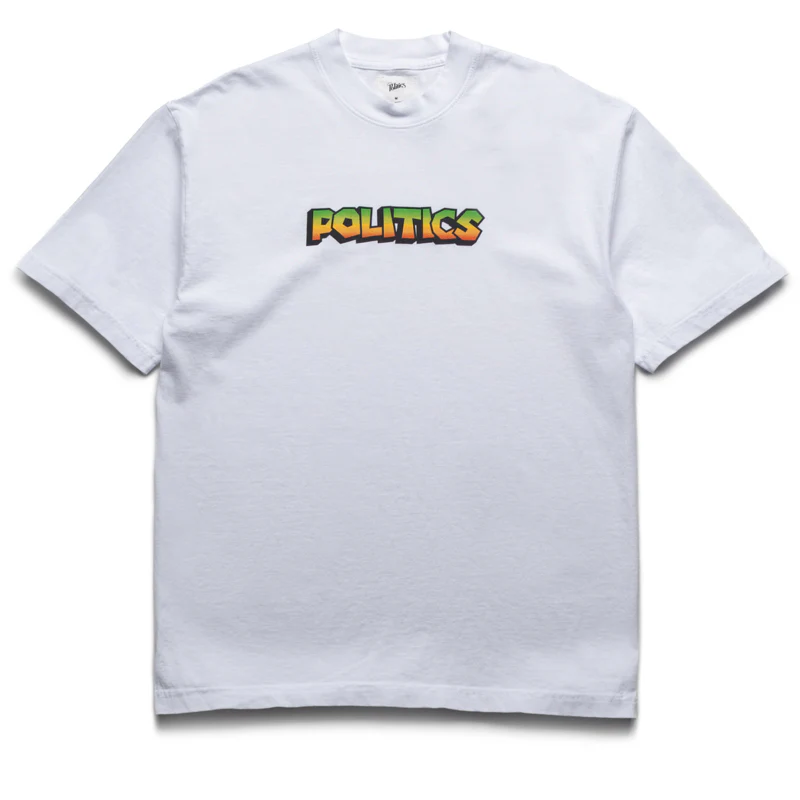 Politics Kart Tee - White