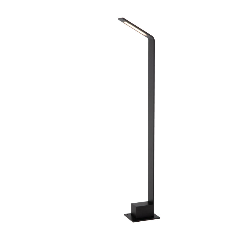 Borne extérieure LED Lawford noire 80,5 cm 6 W LUCIDE