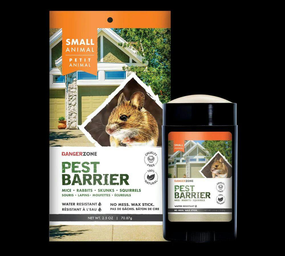 Conquest Scents Danger Zone Small Animal Repellent Barrier Stick, 70.87-g