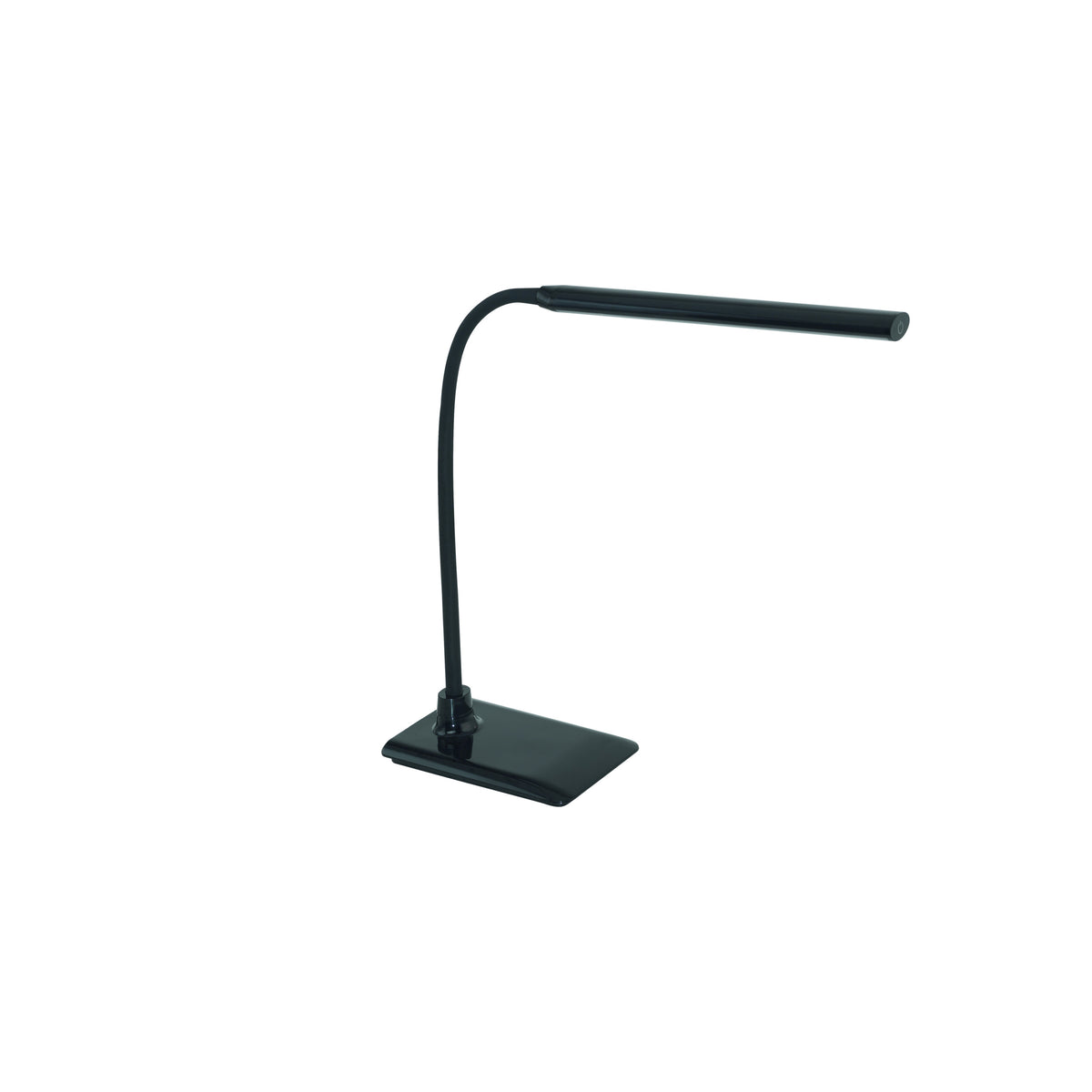 EGLO tafellamp Laroa - leeslamp - inclusief led - hoogte 48 cm - zwart - kantelbaar/draaibaar - touch dimbaar