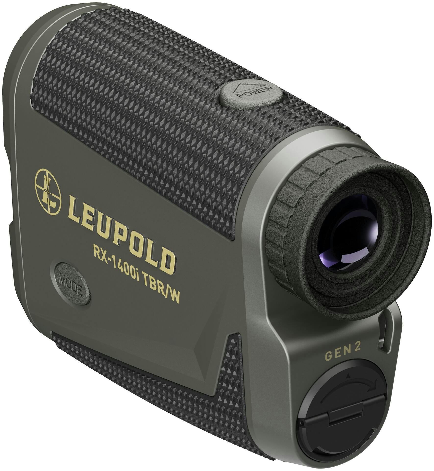 Leupold RX-1400I TBR/W Gen 2 Laser Rangefinder with Flightpath Technology, Black