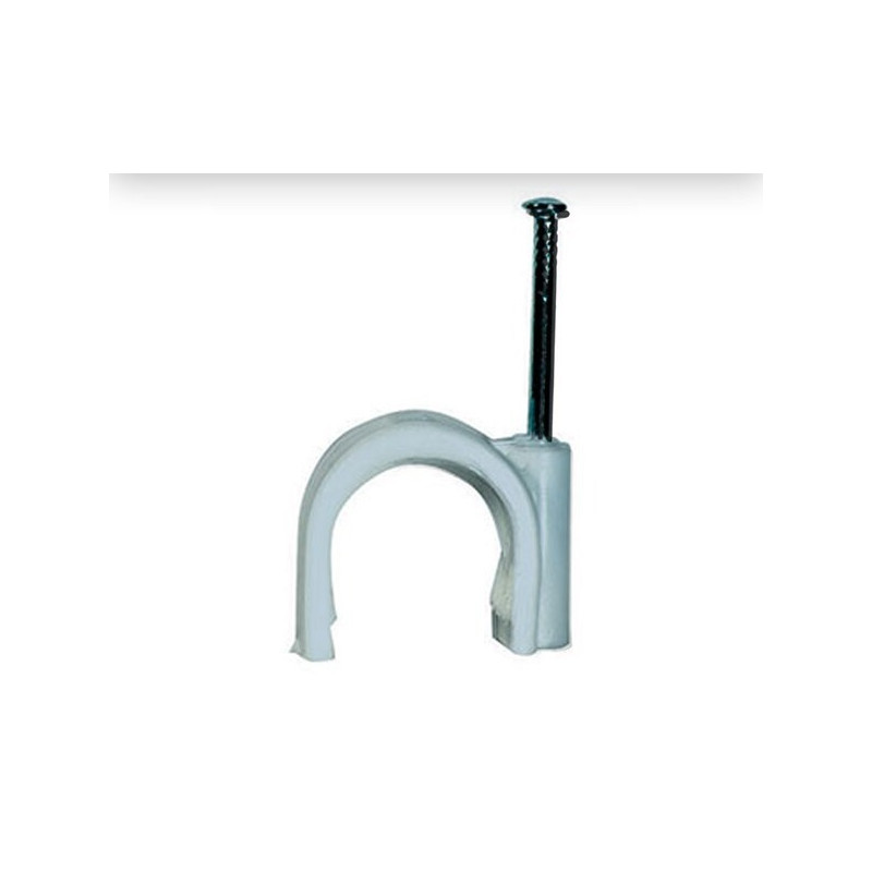 Pontet à clouer gris Ø 6 mm 50 pièces SHOQ