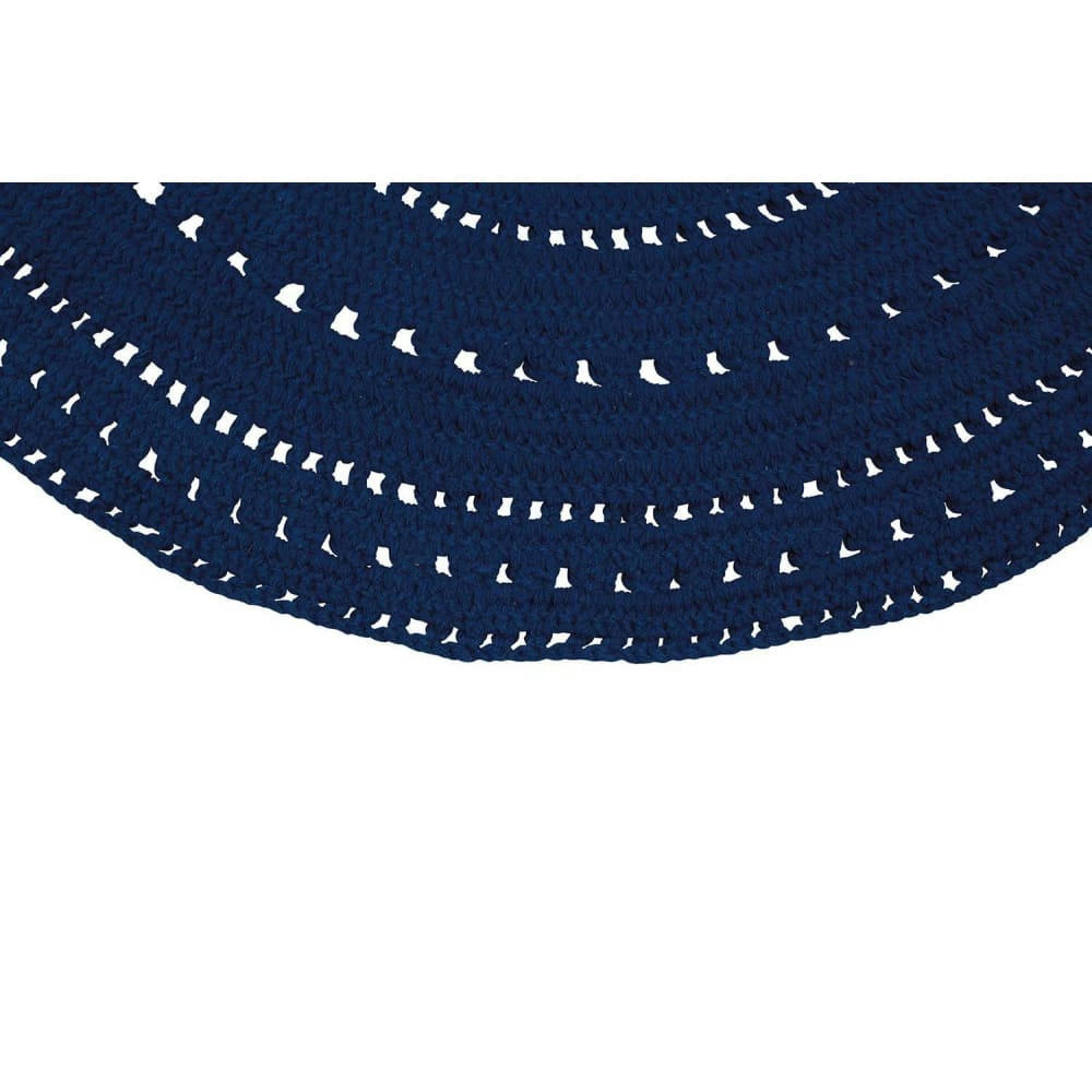 UMAA - Tapis bleu Ø120 cm