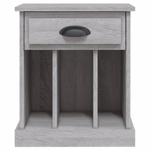 NNEVL Bedside Cabinets 2 pcs Grey Sonoma 43x36x50 cm