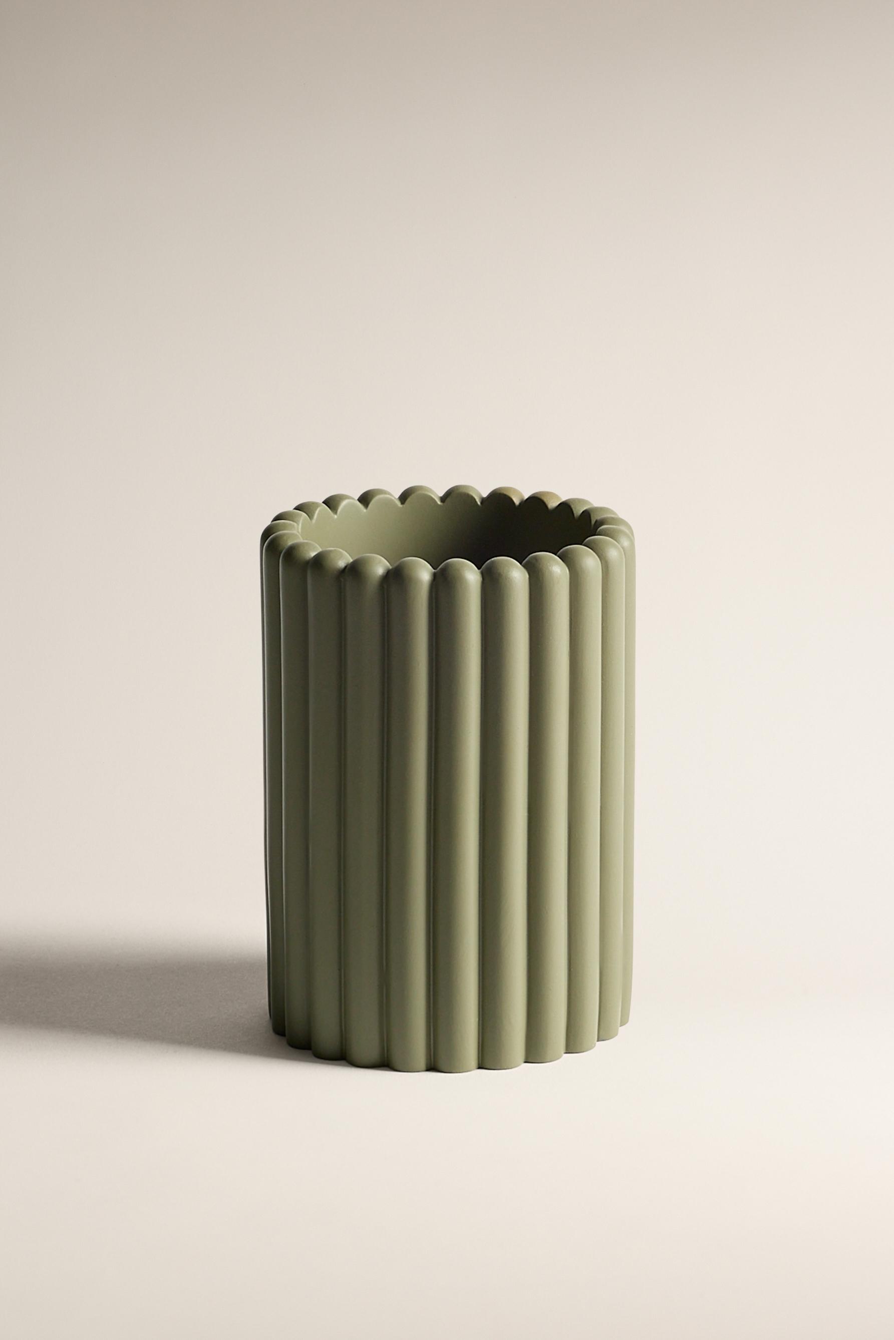 Vaso portacepillos resina