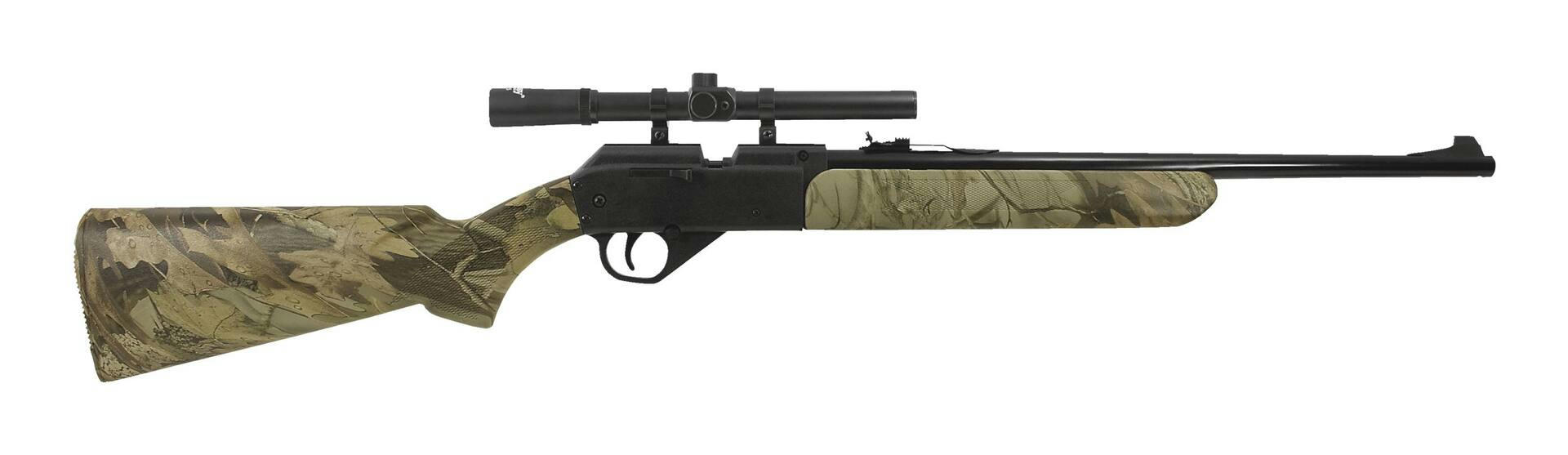 Camo Grizzly 840c Air Rifle with 4x15 Scope, .177 Caliber BBs or Pellets