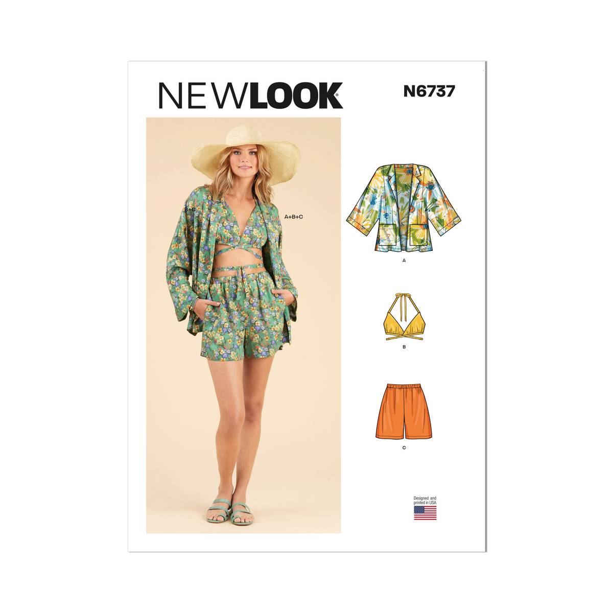 New Look Women's Separates Sewing Pattern 6737 (8-20)