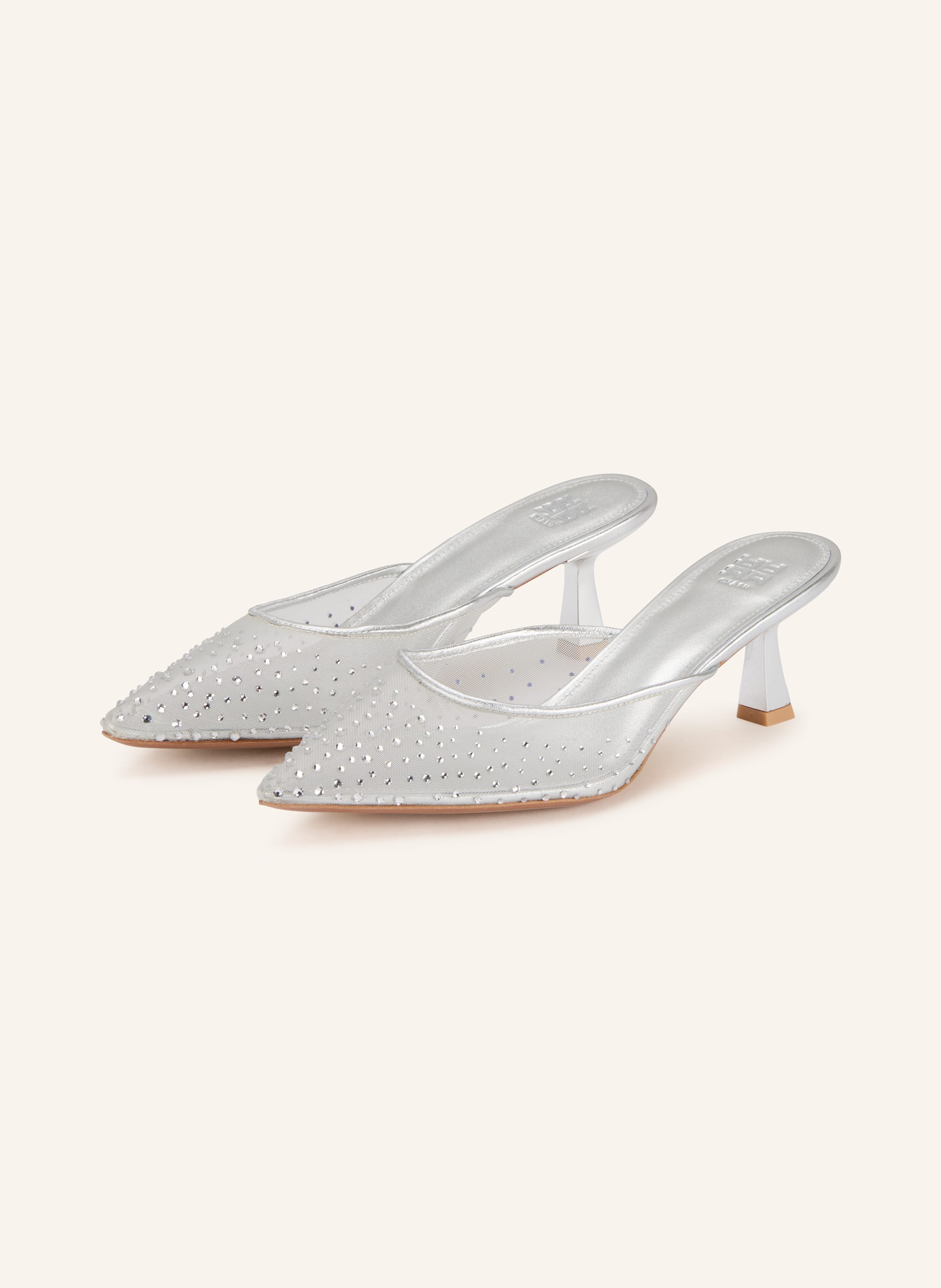RIANI Mules mit Schmucksteinen