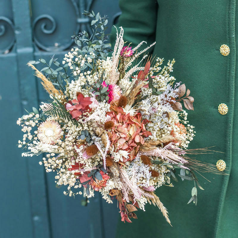 - Bouquet de fleurs séchées Manon Taille M