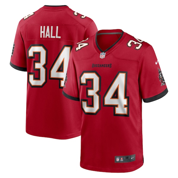 Bryce Hall Tampa Bay Buccaneers Nike Team Game Jersey -  Red