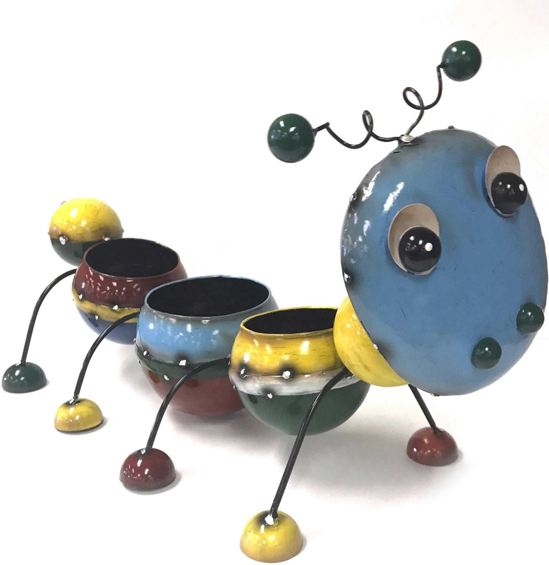 For Living Bobble Carterpillar Planter, 13.19-in, Multi-Colour