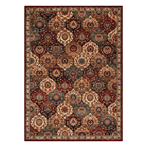 Dywan wełniany KASHQAI 4373 300 orientalny, koniczyna beż / 200x300 cm