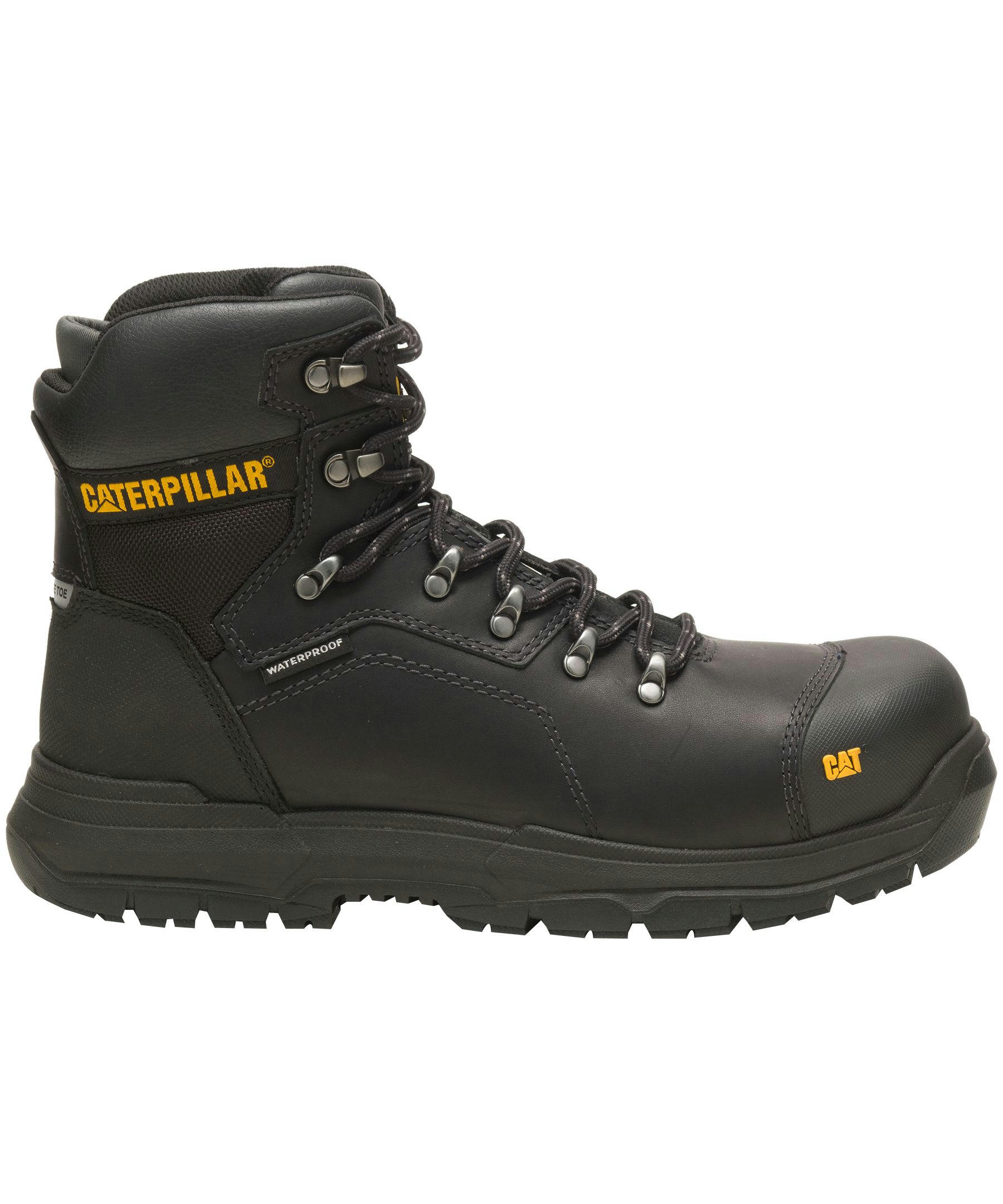 CAT Men's Diagnostic 6 Inch Composite Toe Composite Plate Waterproof Work Boot