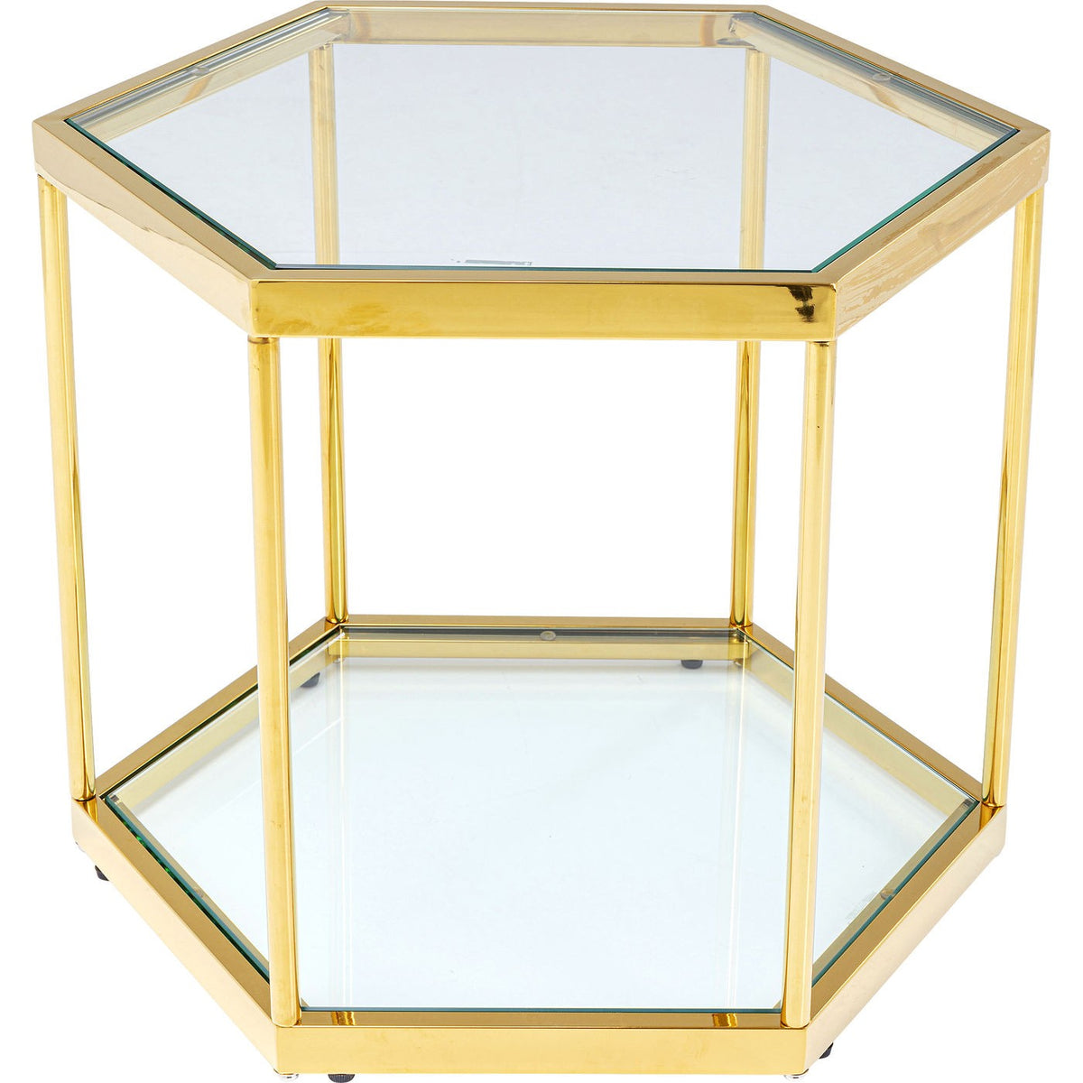 Kare Design Salontafel Comb 45cm goud