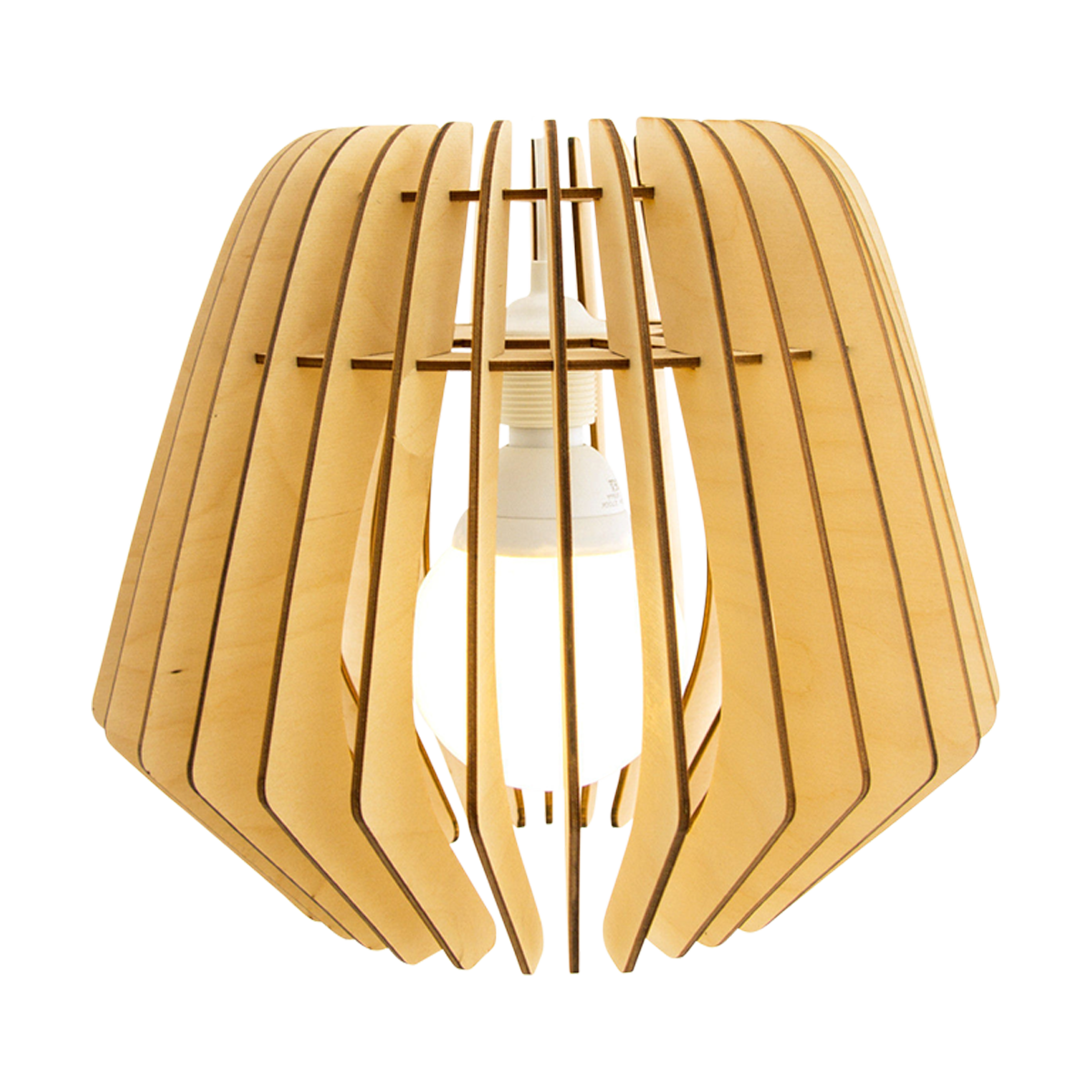 Bomerango Original M houten lampenkap medium - Ø 37 cm