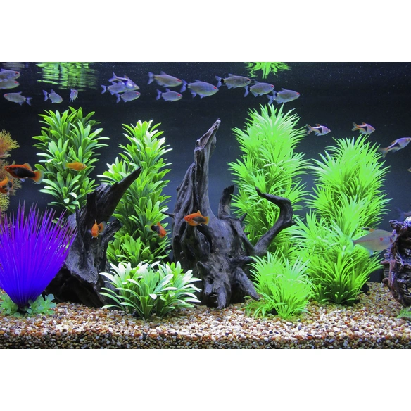 Aquariendekoration, grün