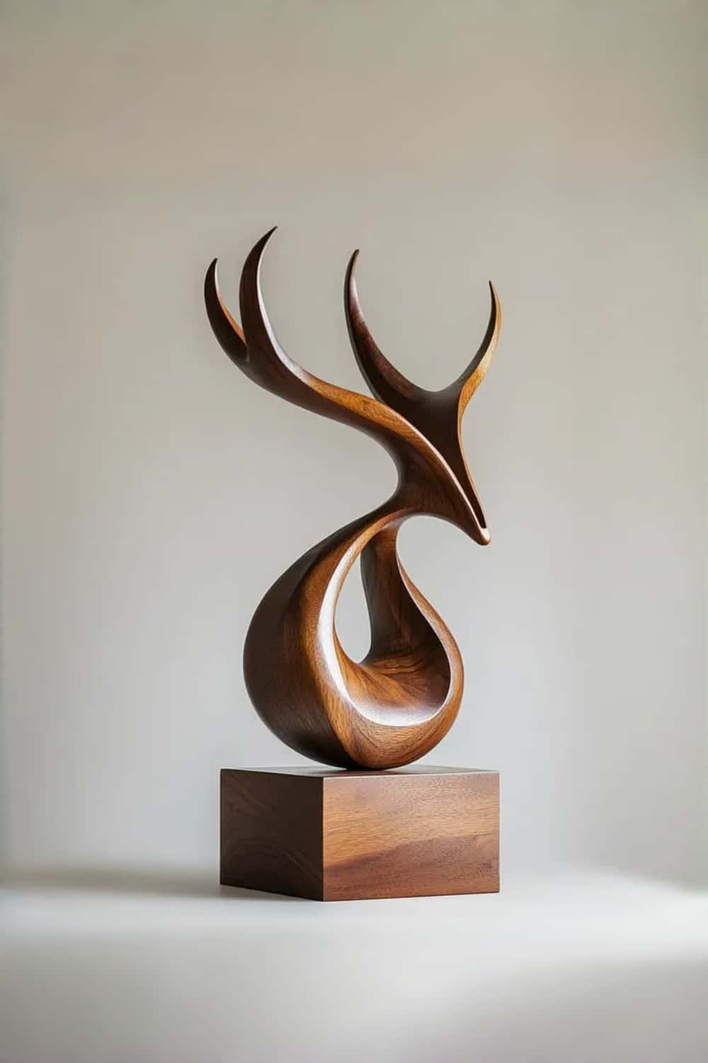 Deer Wood Sculpture #WA134