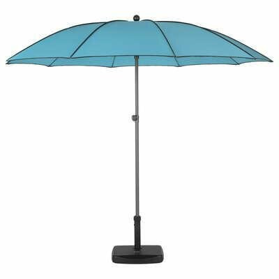PARASOL OGRODOWY Bogota 2,5m ROZKŁDANY niebieski