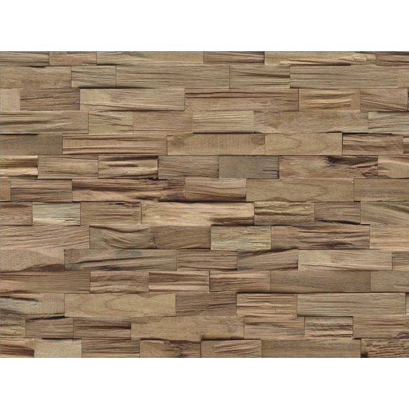 Wandverblender »INDO AXEWOOD«, braun, unbehandelt, Holz, Stärke: 18 mm