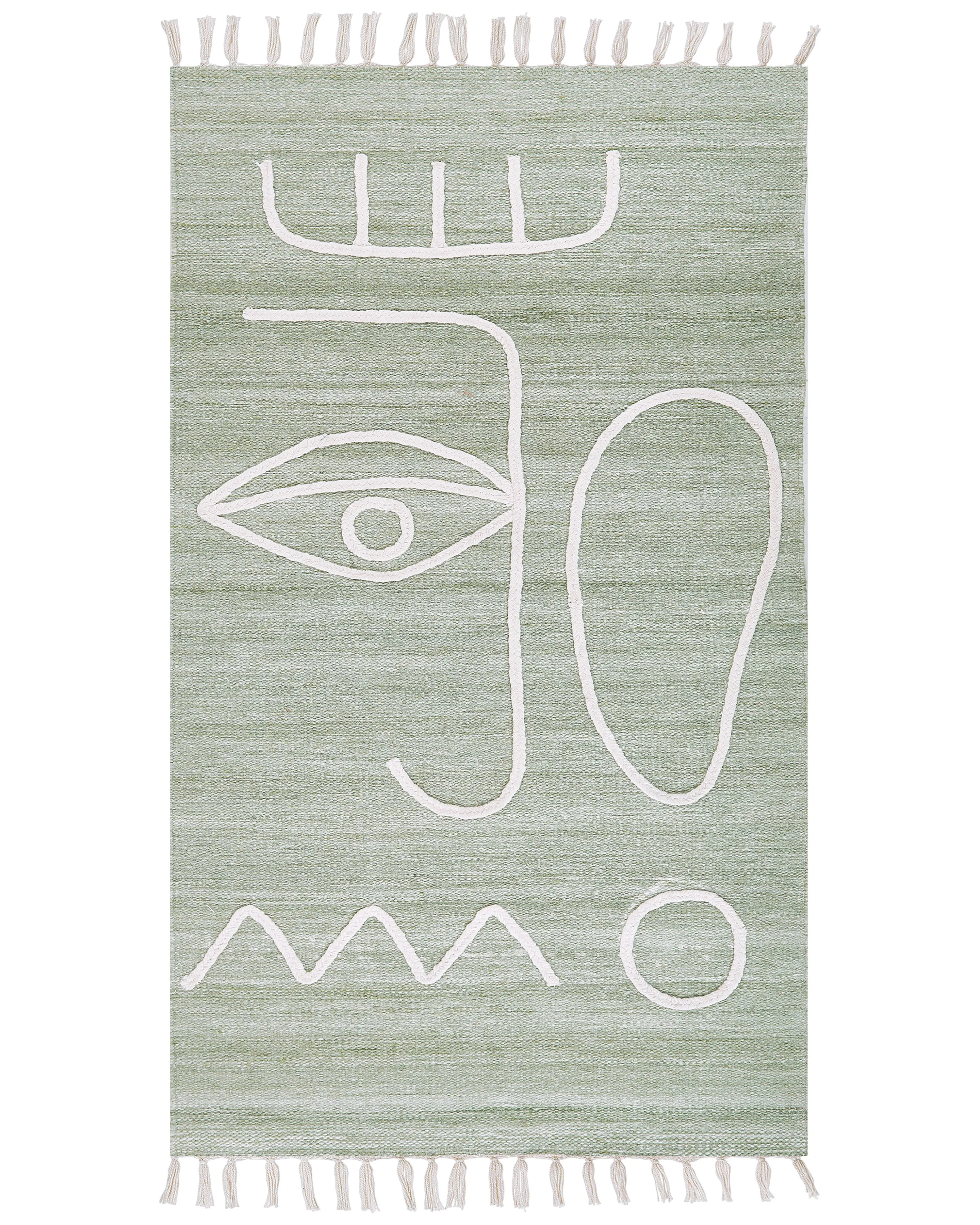 Outdoor Rug YAVU Light Green 140 x 200 cm