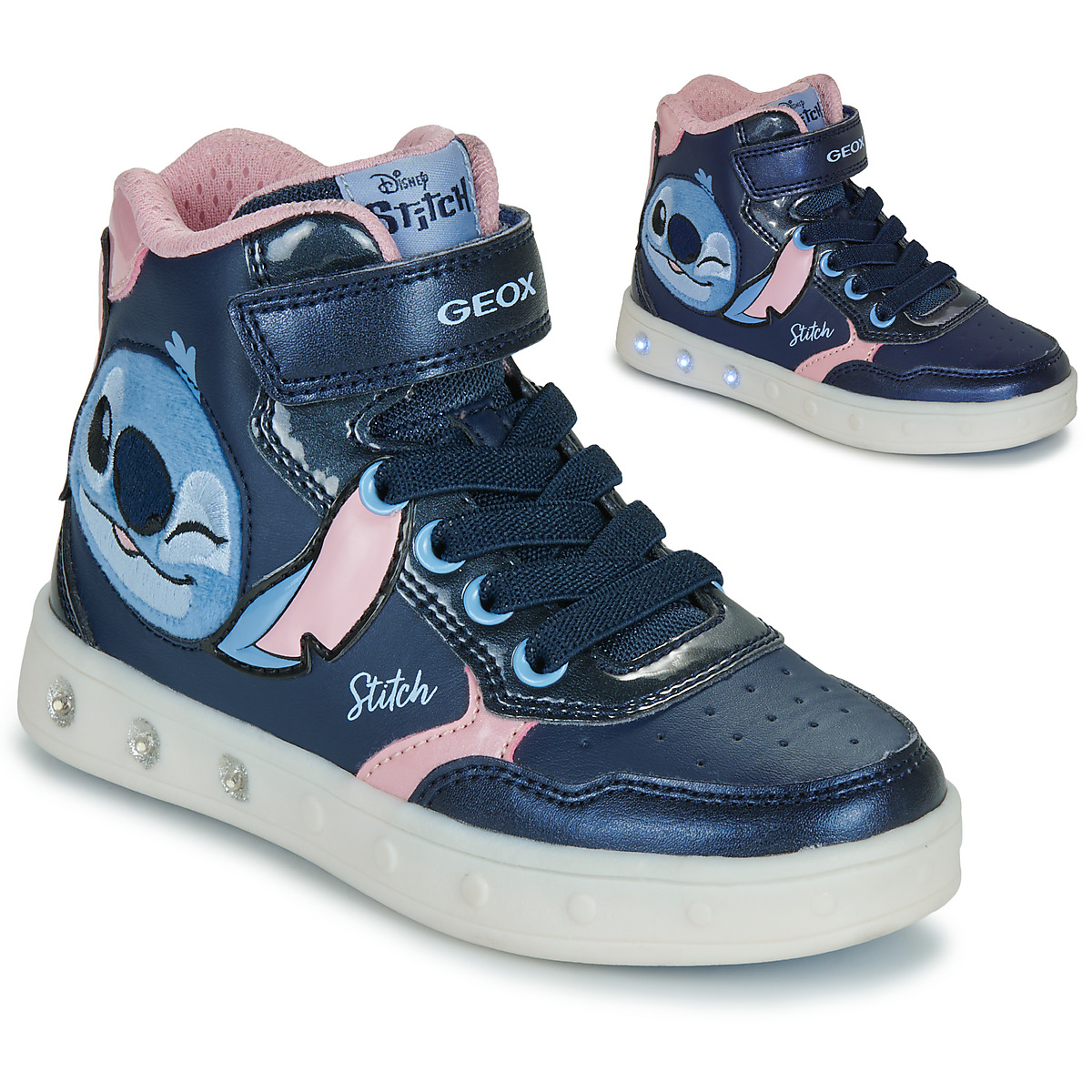 Geox - J SKYLIN GIRL STITCH - Marine