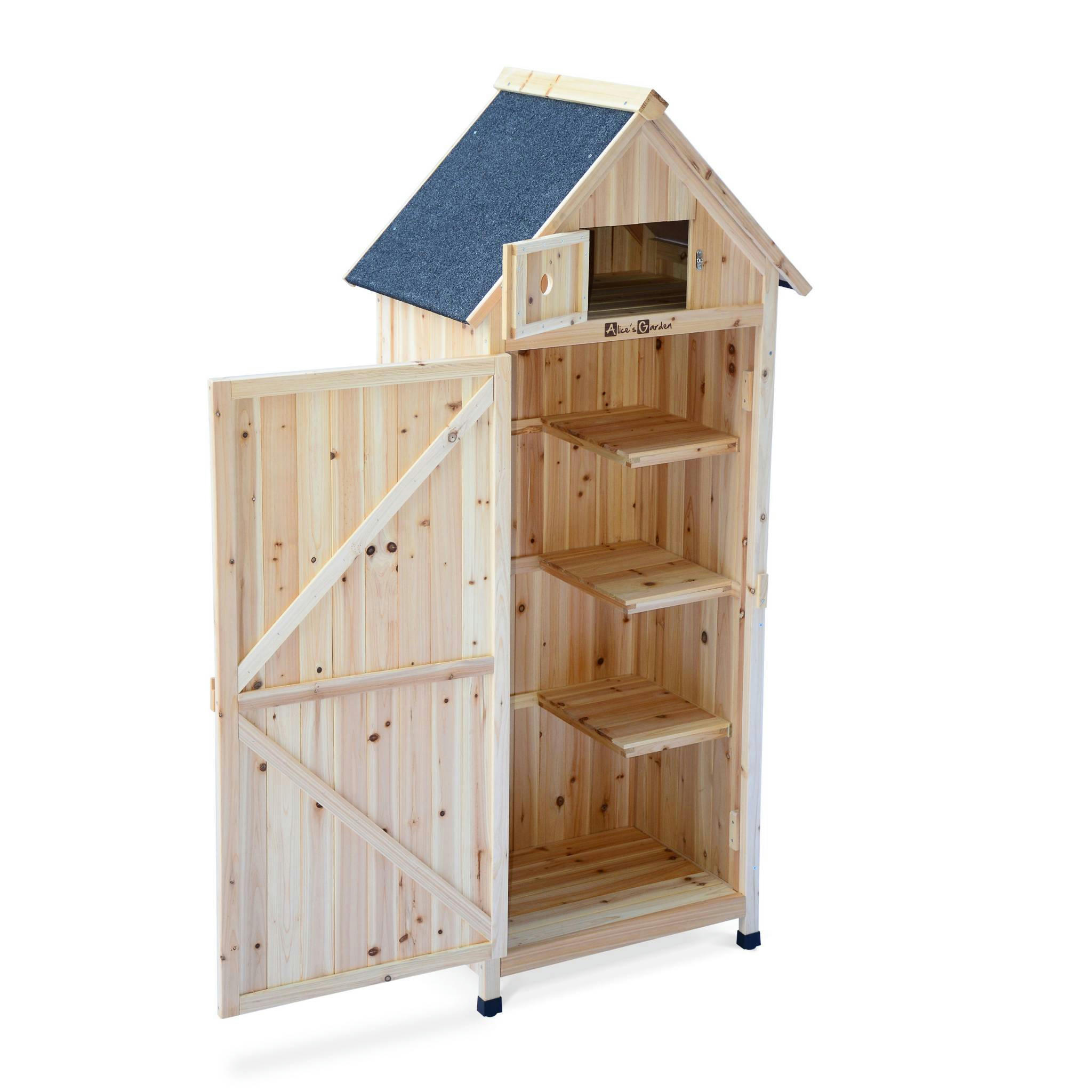 MIMOSA - Armoire de jardin en bois naturel