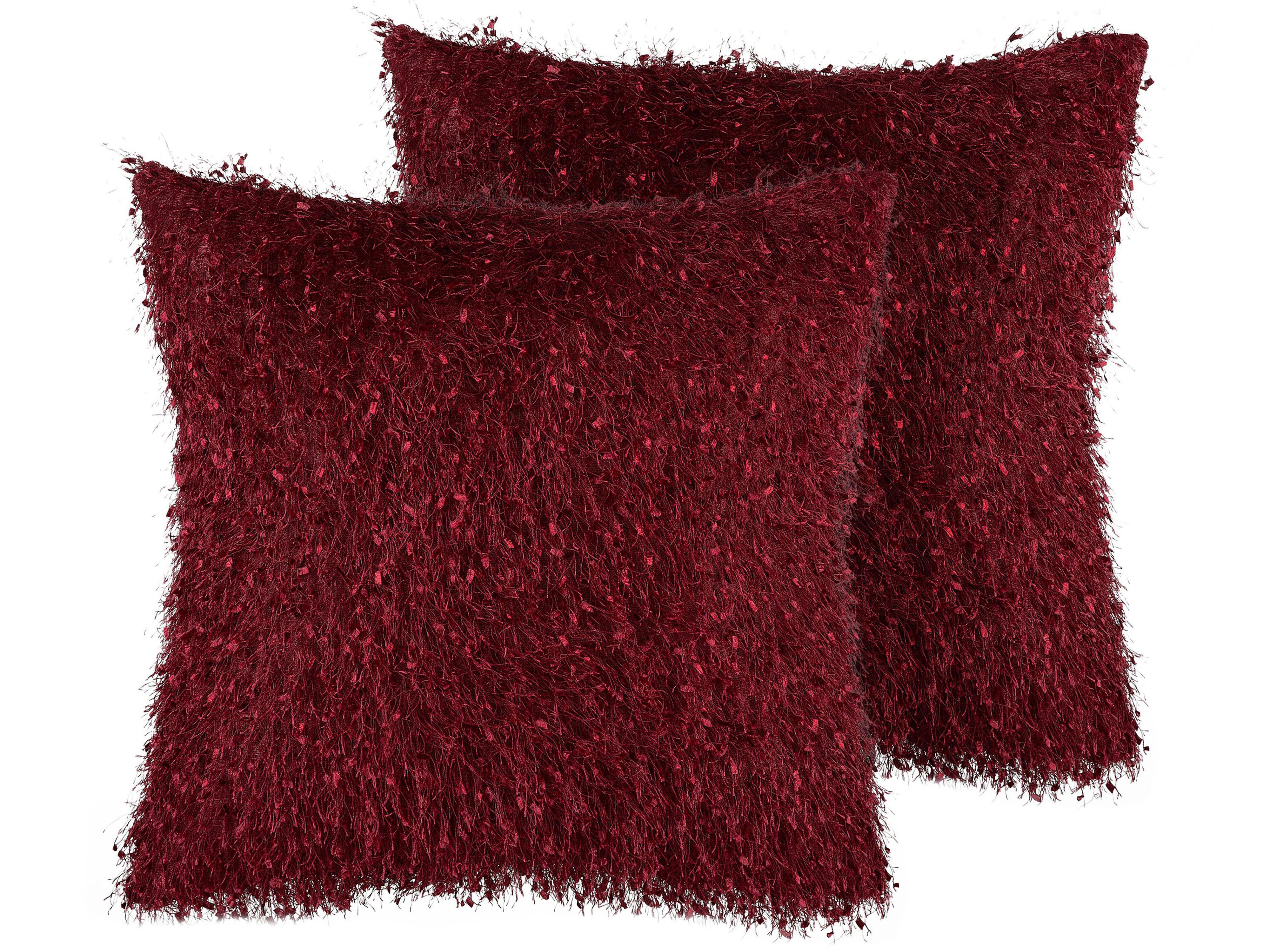 Throw Cushion Red HELLEBORE