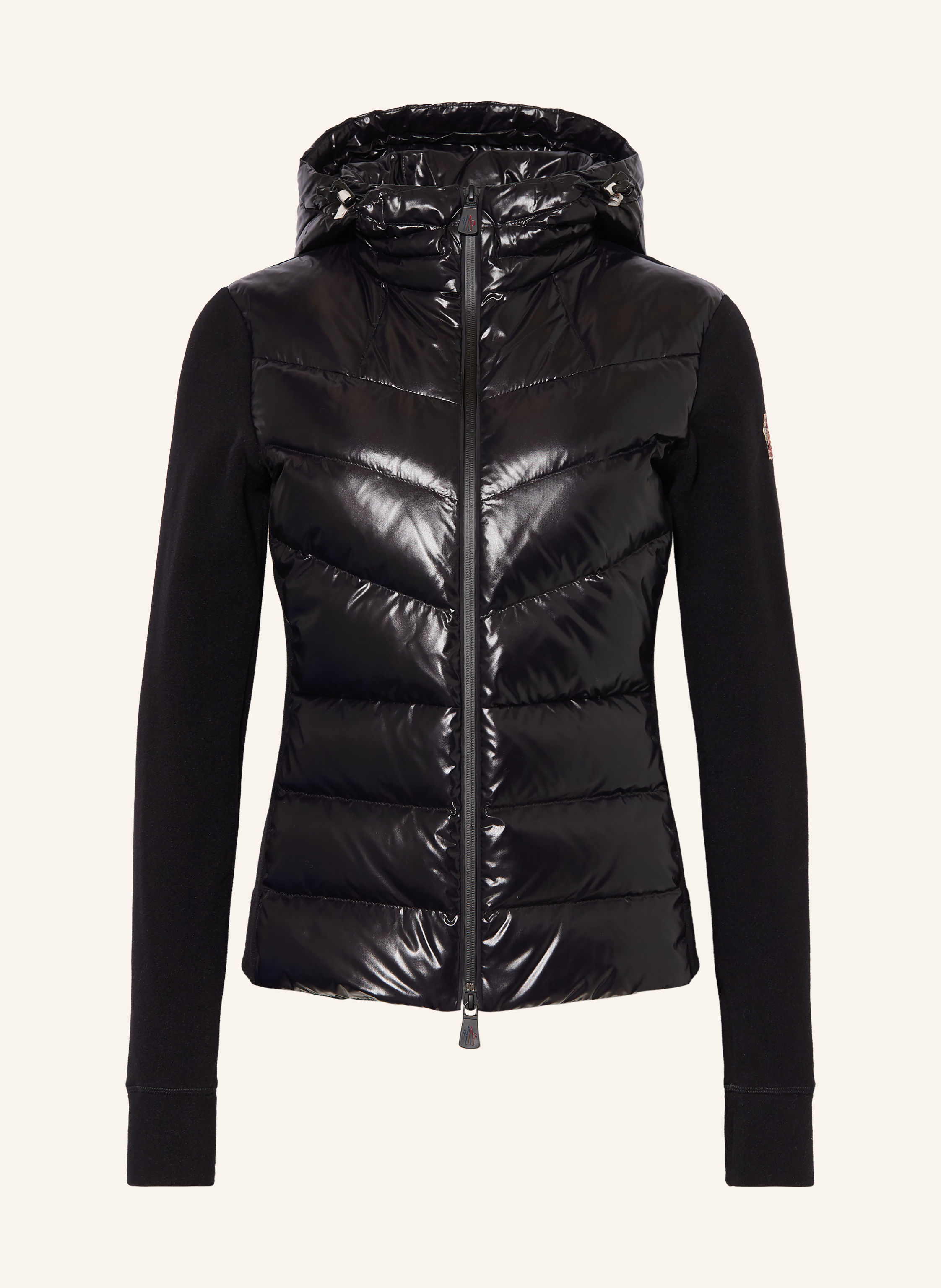 MONCLER GRENOBLE Daunenjacke im Materialmix
