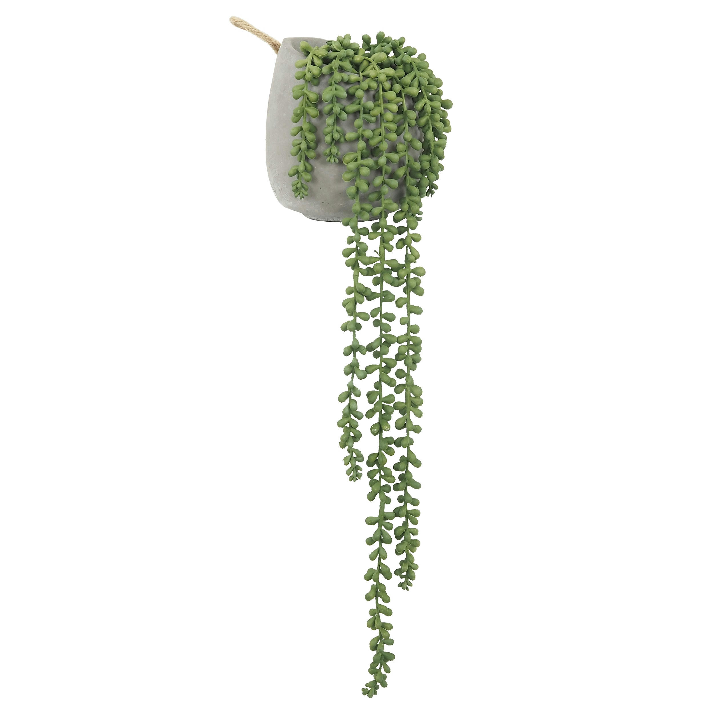 - Plante succulente retombante artificielle 65cm