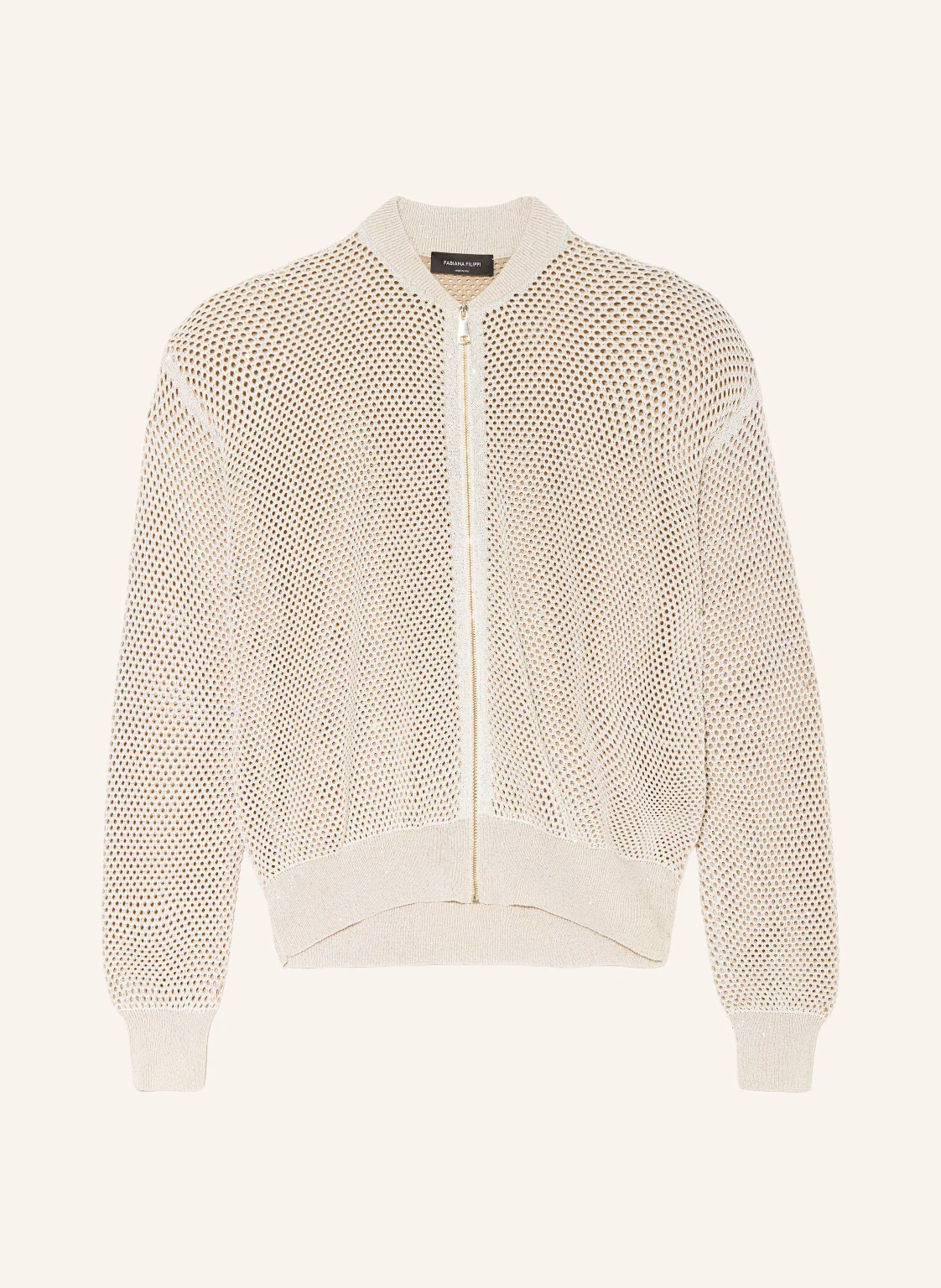 FABIANA FILIPPI Strickjacke mit Pailletten