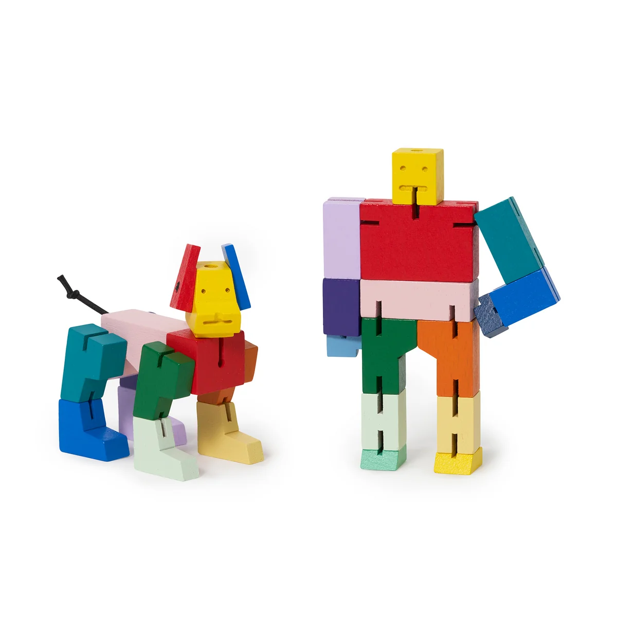 Areaware - Cubebot Best Friends Set, bunt