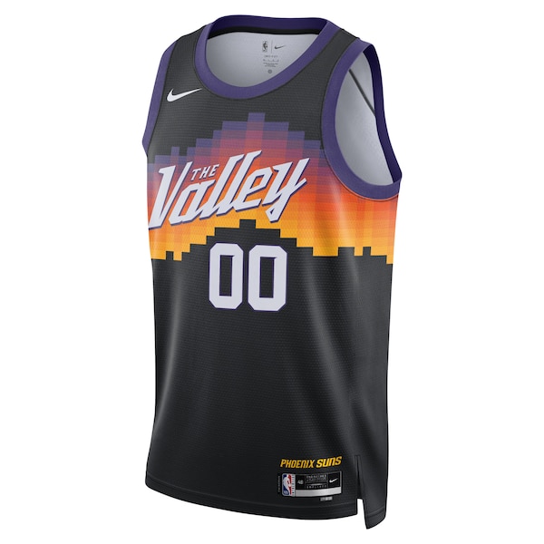 Phoenix Suns Nike Unisex 2025/26 City Edition Swingman Custom Jersey - Black