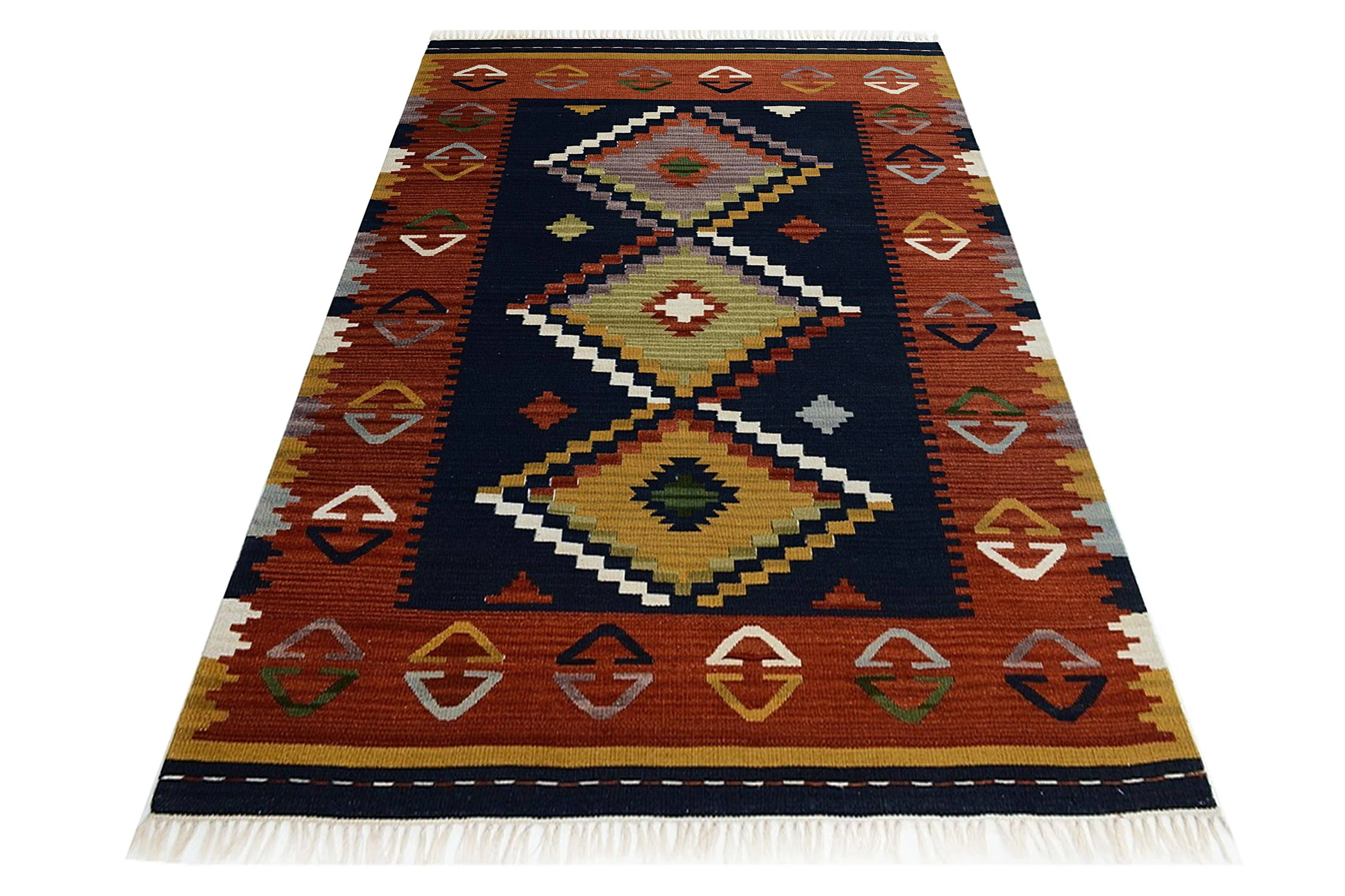 Vloerkleed Kilim Classic Laagpolig wol