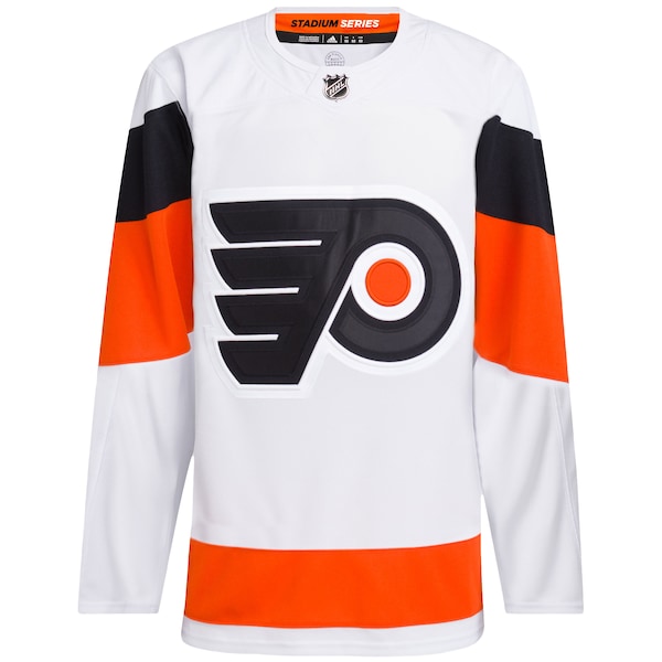 Philadelphia Flyers adidas 2024 NHL Stadium Series Primegreen Authentic Jersey – White