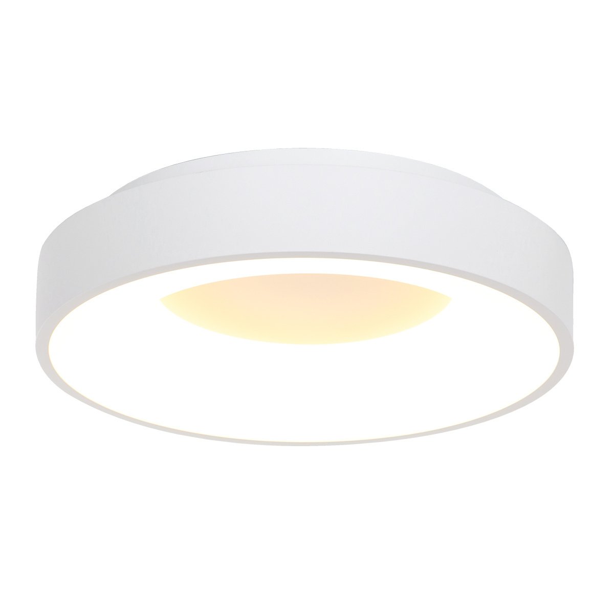 Steinhauer plafondlamp Ringlede - 1 lichts - 48x 9 cm - wit