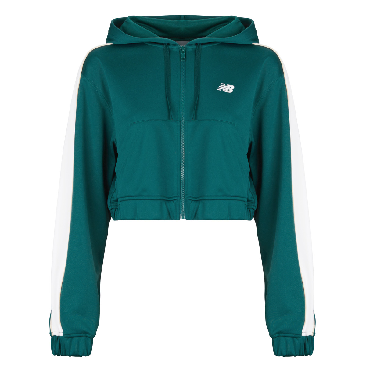 New Balance - INTERLOCK FULL ZIP - Green