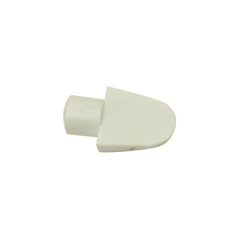 Taquet à entailler blanc Ø 7 mm 16 pièces TEKNIBOX