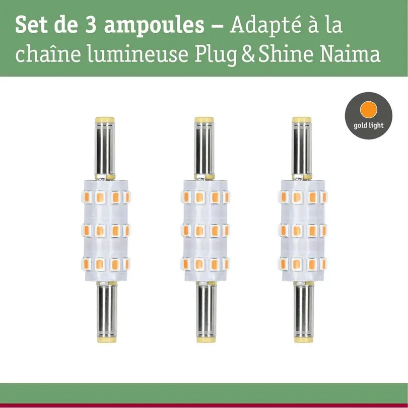 LED 3er-Set Naima