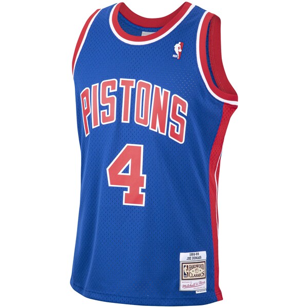 Joe Dumars Detroit Pistons 1988/89 Hardwood Classics Swingman Jersey - Blue