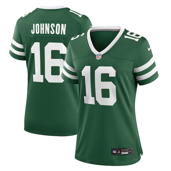 Tyler Johnson New York Jets Nike Women's Team Game Jersey - Legacy Green