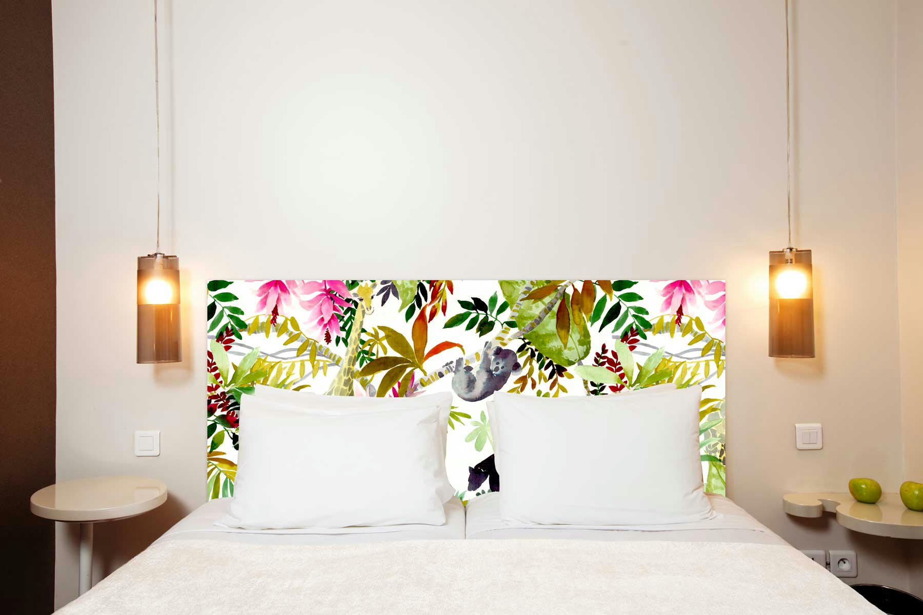 JUNGLE - Tête de lit tissu sans support en bois 180*70 cm