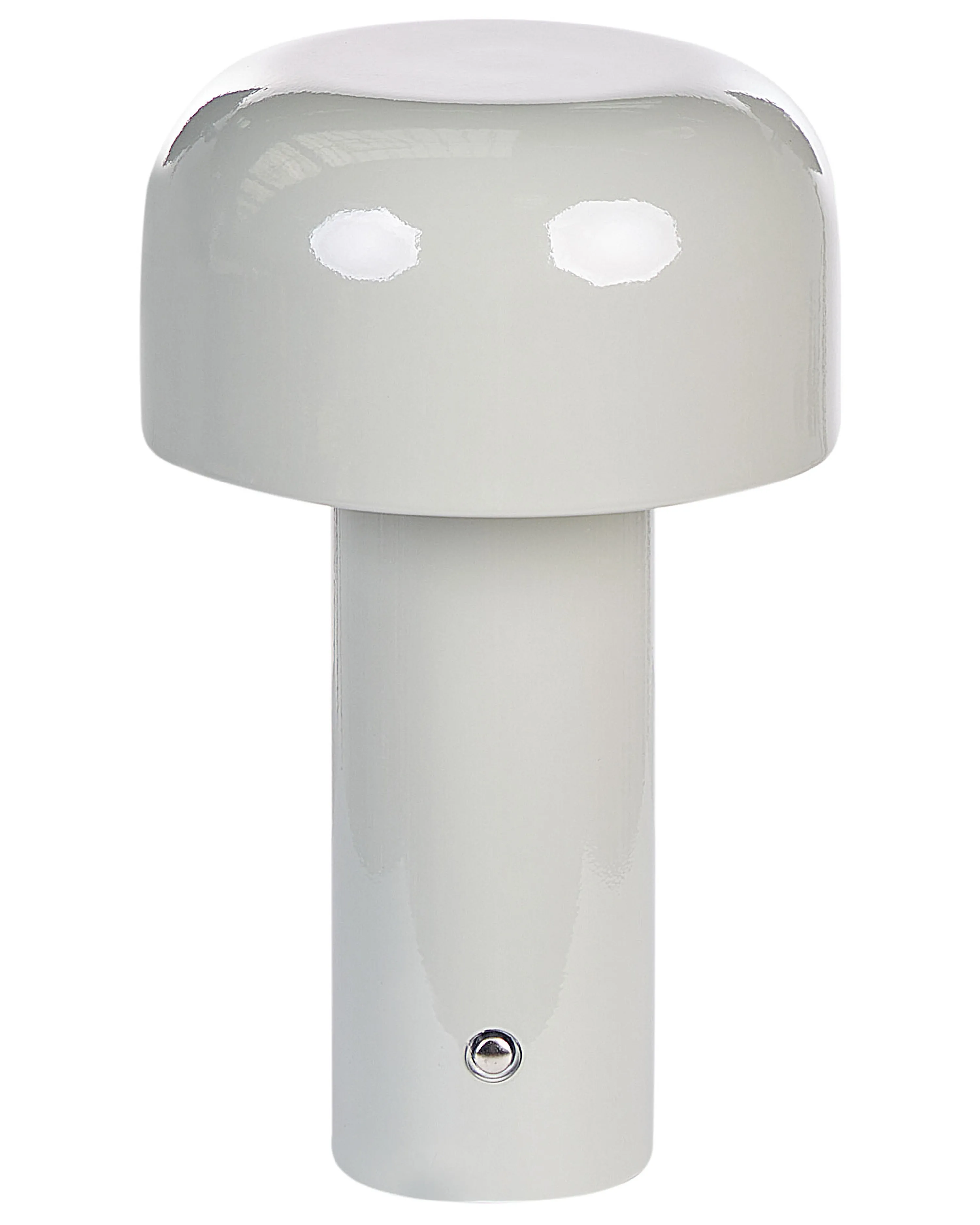 Wireless LED Table Lamp BESOS with Dimmer Metal Grey