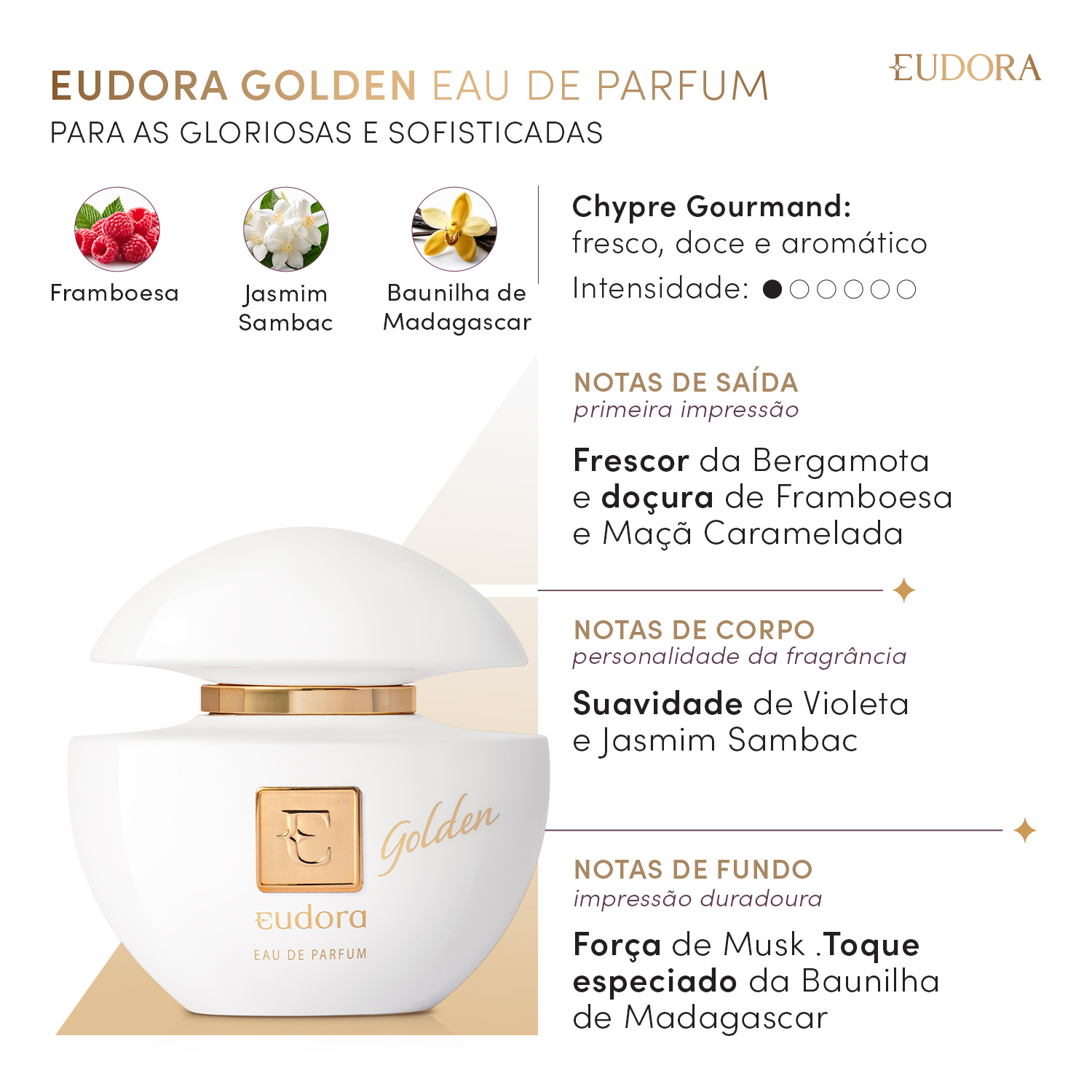 Eudora Golden Eau de Parfum 75ml