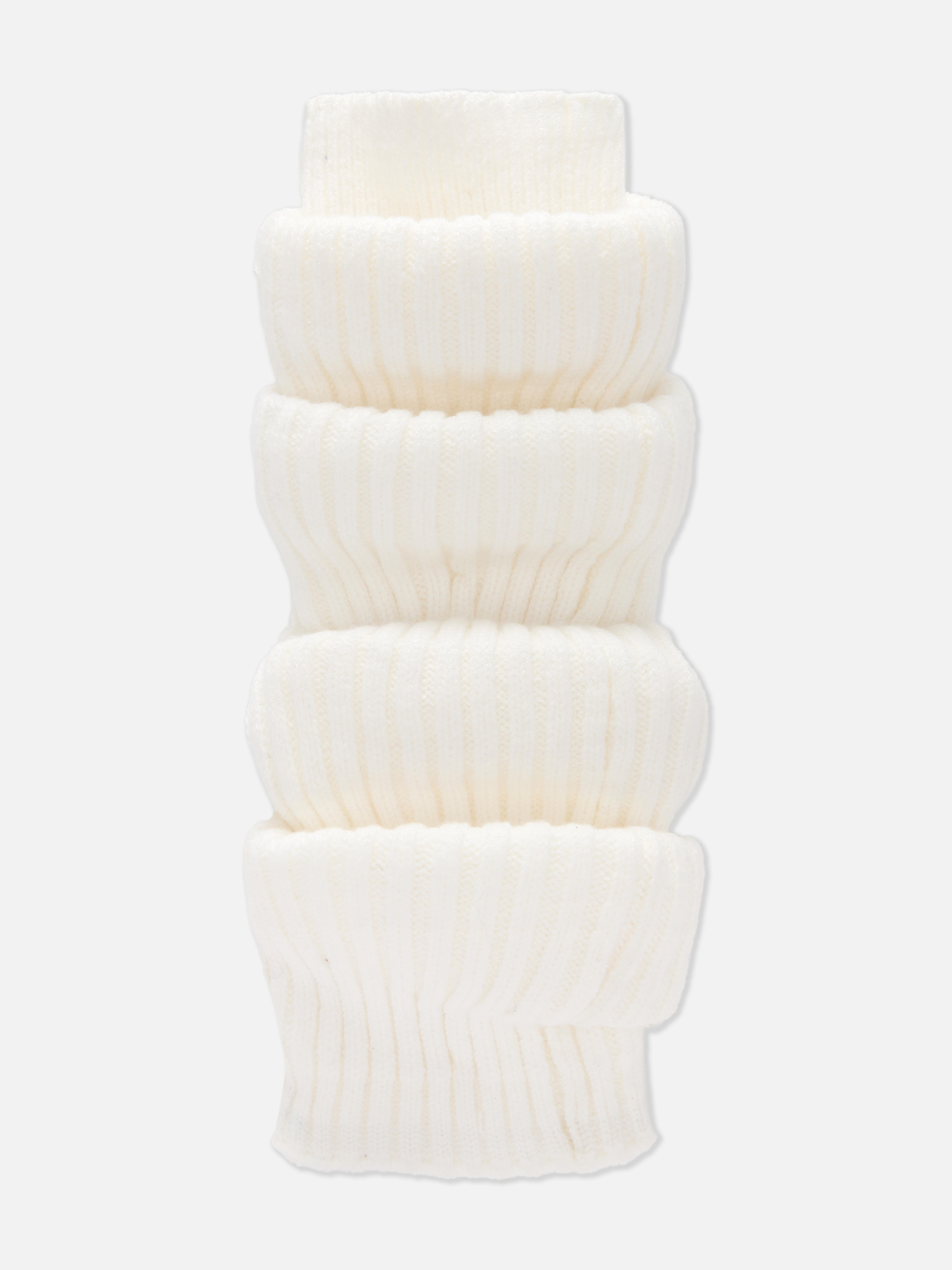 1pk Ribbed Leg Warmers
