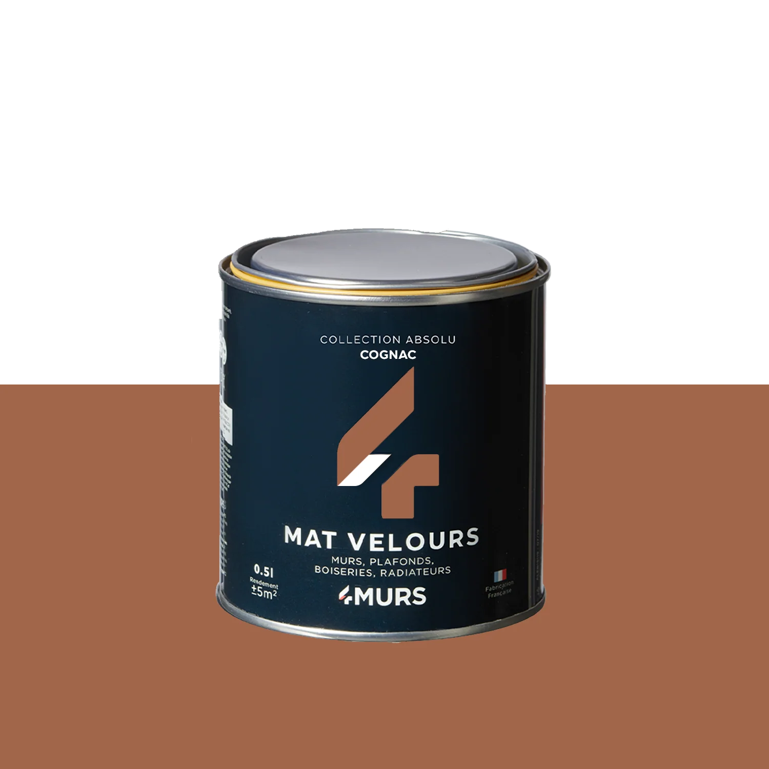 Absolu Peinture Peinture cognac Mat 0,5 L